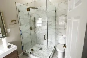 Corner Glass Shower Door