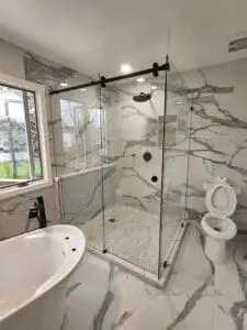 Corner Glass Shower Door