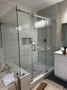 Frameless Glass Shower