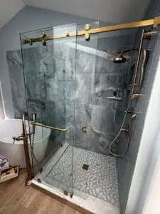 Corner Sliding Shower Door