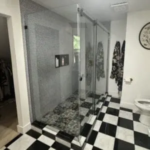 Corner Sliding Shower