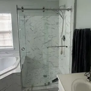 Corner Sliding Shower