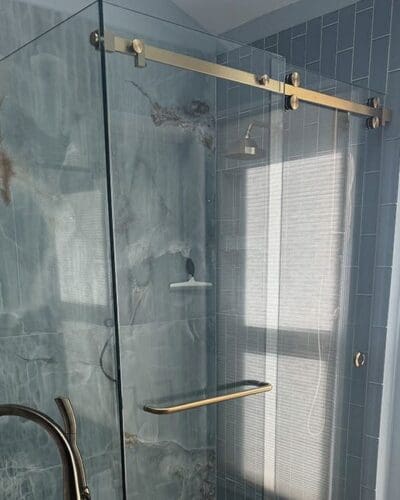 Frameless Corner Sliding Door