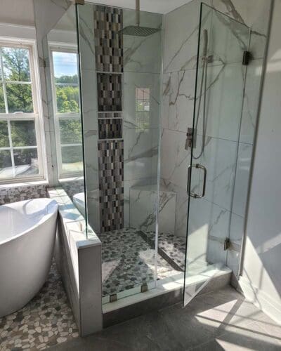 Custom Frameless Shower